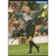 Autographed picture of Blackburn Rovers footballer Tim Flowers. 